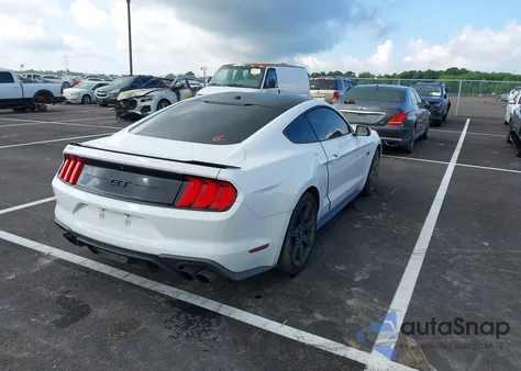 2019 Ford Mustang Gt Premium из США, поврежденный, VIN 1FA6P8CF6K5173649
